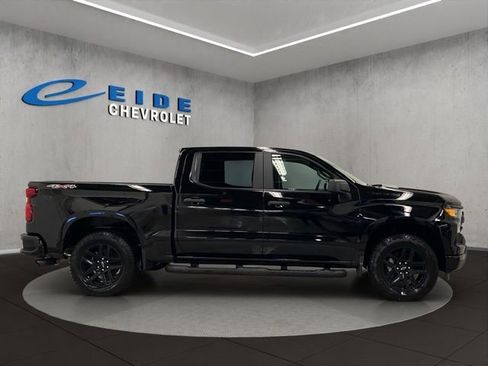 New 2026 Chevrolet Silverado 1500 Custom w/ Turbomax Blackout Package AWD/4WD image 2