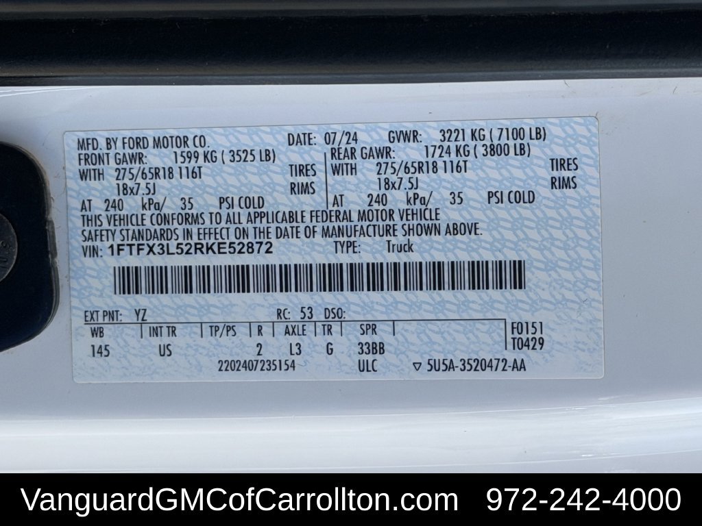 Used 2024 Ford F150 XLT AWD/4WD image 31
