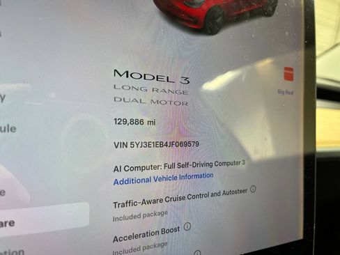 Used 2018 Tesla Model 3 Long Range AWD/4WD image 11