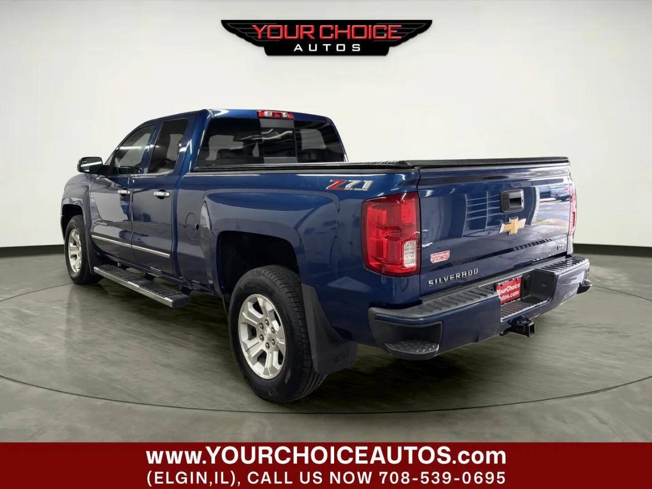 Used 2018 Chevrolet Silverado 1500 LTZ Z71 AWD/4WD image 3