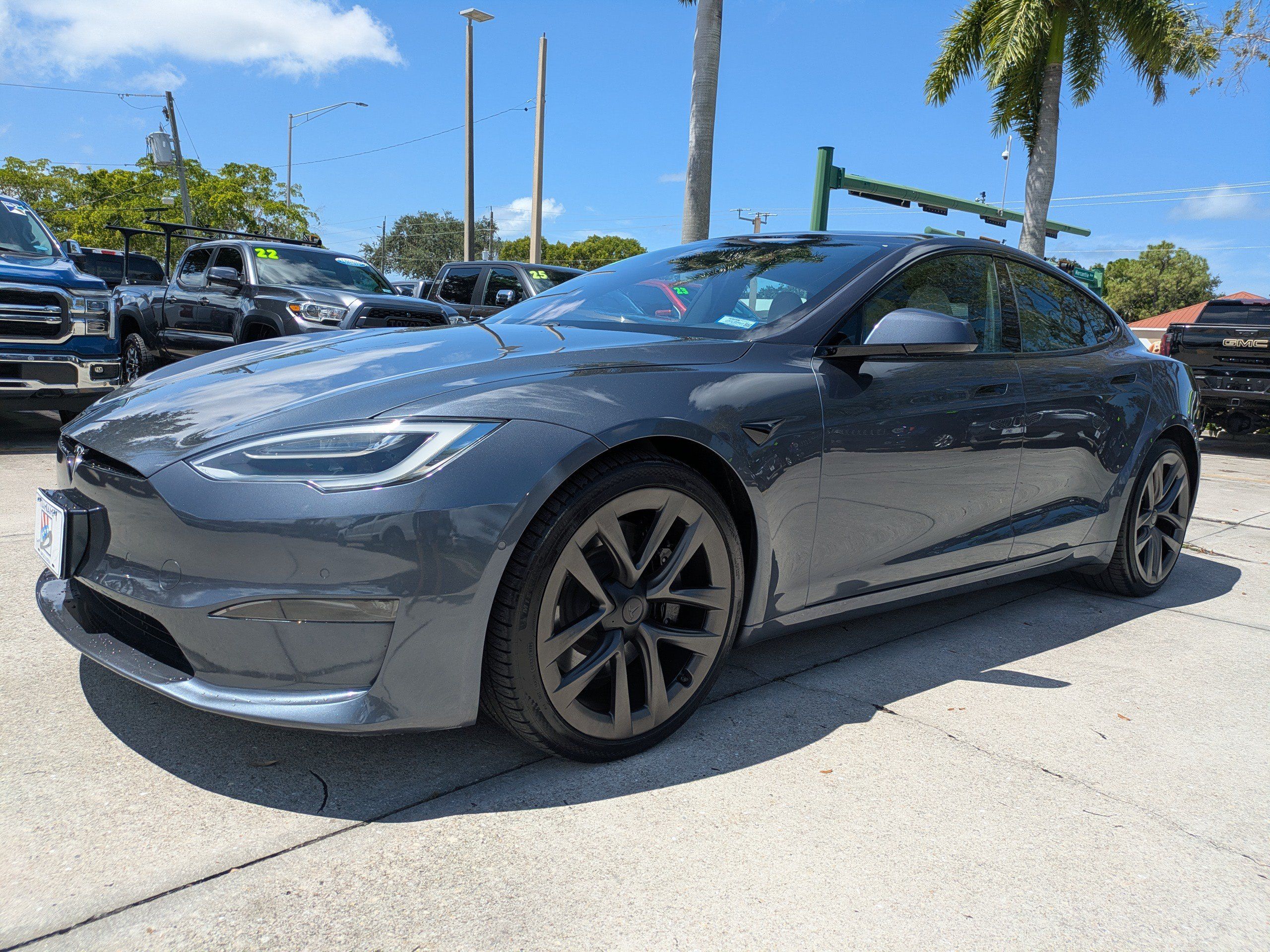 Used 2021 Tesla Model S Plaid AWD/4WD image 7