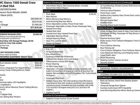 Used 2024 GMC Sierra 1500 Denali w/ Denali Reserve Package image 7