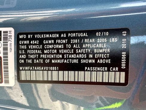 Used 2010 Volkswagen Eos Lux FWD image 38
