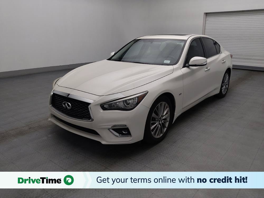 Used 2019 INFINITI Q50 Luxe w/ Essential Package (3.0T Luxe) RWD image 1