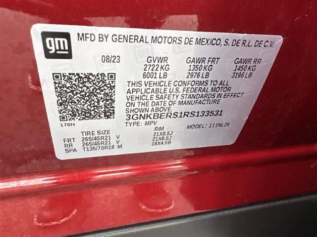 Certified 2024 Chevrolet Blazer RS FWD image 34