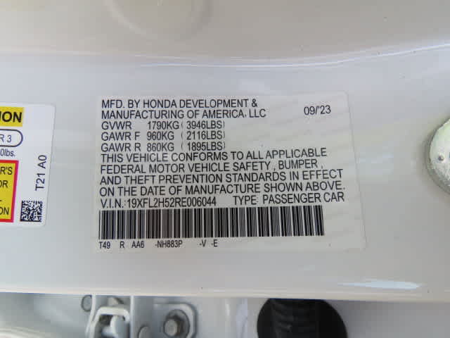 Certified 2024 Honda Civic LX image 24