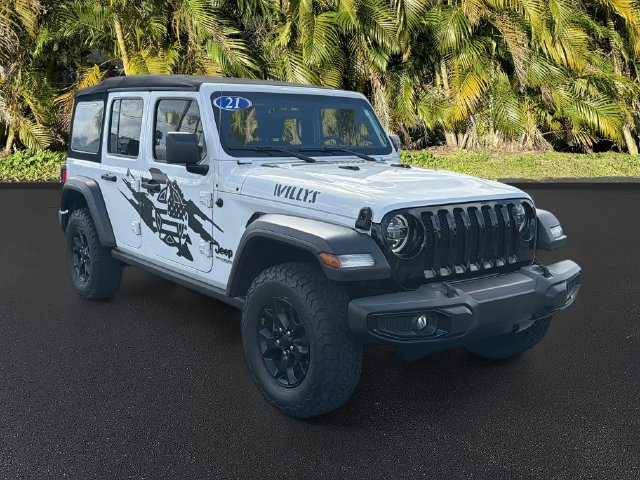 Used 2021 Jeep Wrangler Unlimited Sport AWD/4WD image 2