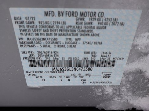 Used 2022 Ford EcoSport SE w/ SE Convenience Package image 31