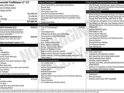 Used 2023 Chevrolet TrailBlazer LT w/ Convenience Package image 5