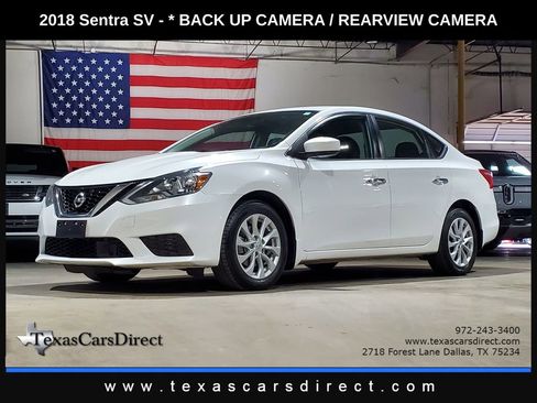 Used 2018 Nissan Sentra SV FWD image 1