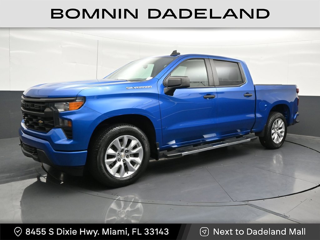 Used 2022 Chevrolet Silverado 1500 Custom RWD image 1