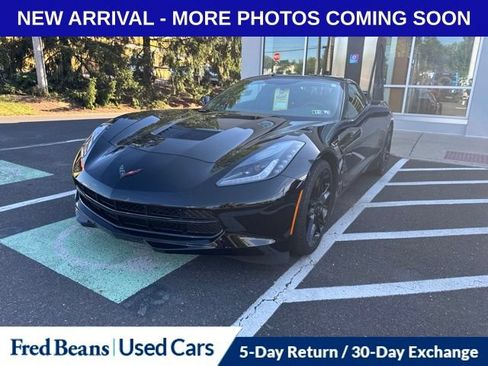 Used 2018 Chevrolet Corvette Stingray Coupe w/ Carbon Flash Badge Package RWD image 1