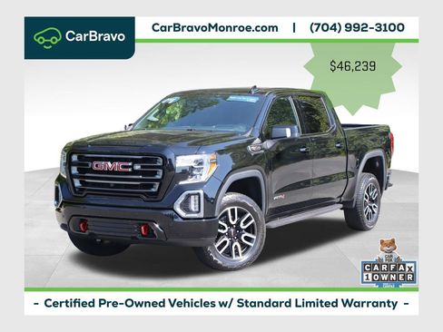 Certified 2022 GMC Sierra 1500 AT4 w/ AT4 Premium Package AWD/4WD image 1