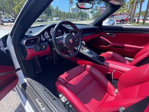 Used 2015 Porsche 911 Turbo S Cabriolet AWD/4WD image 52