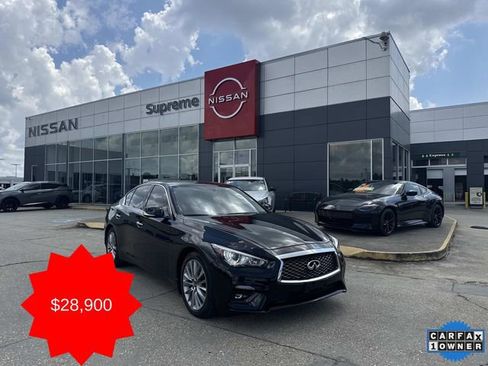 Used 2022 INFINITI Q50 Luxe w/ Cargo Package image 1