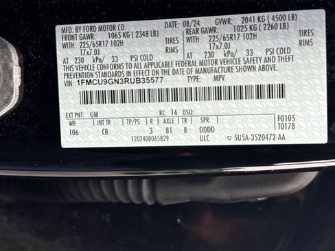 Used 2024 Ford Escape Active AWD/4WD image 28