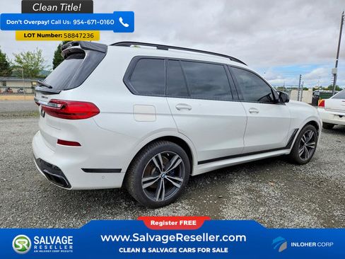 Used 2019 BMW X7 xDrive50i w/ M Sport Package AWD/4WD image 4
