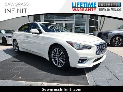 Used 2022 INFINITI Q50 Luxe w/ Cargo Package