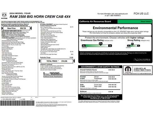 Used 2024 RAM 2500 Big Horn image 2