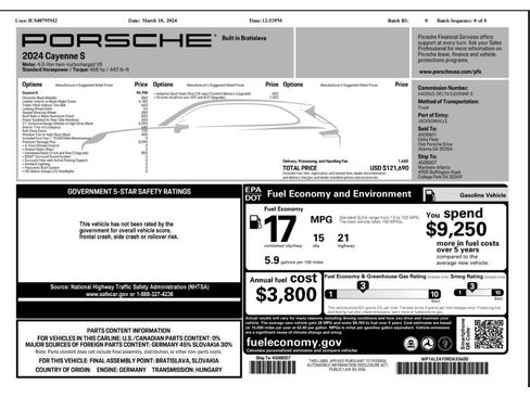 Used 2024 Porsche Cayenne S AWD/4WD image 9