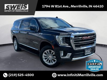 Used 2021 GMC Yukon XL SLT w/ Rear Media and Nav Package
