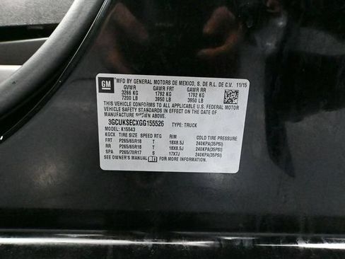 Used 2016 Chevrolet Silverado 1500 LTZ Z71 w/ LTZ Plus Package AWD/4WD image 47