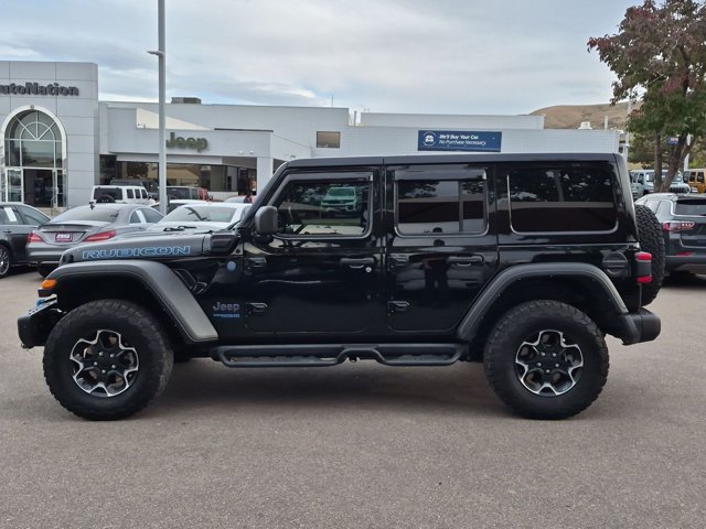 Used 2022 Jeep Wrangler Unlimited Rubicon 4xe w/ Steel Bumper Group AWD/4WD image 9