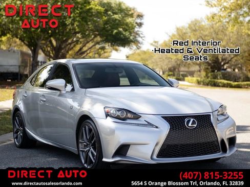 Used 2016 Lexus IS 200t w/ F Sport Package RWD image 1