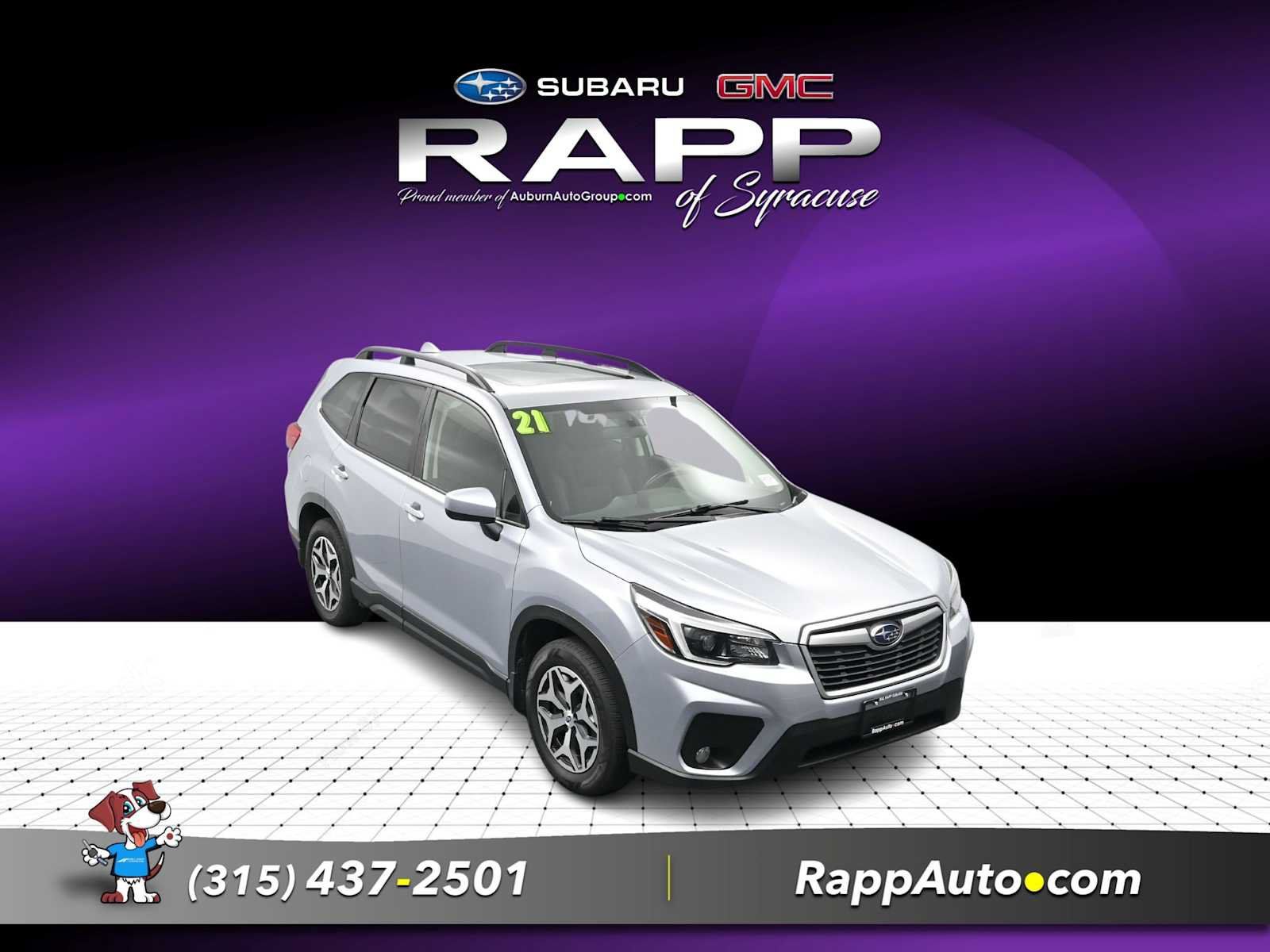 Used 2021 Subaru Forester Premium AWD/4WD image 1