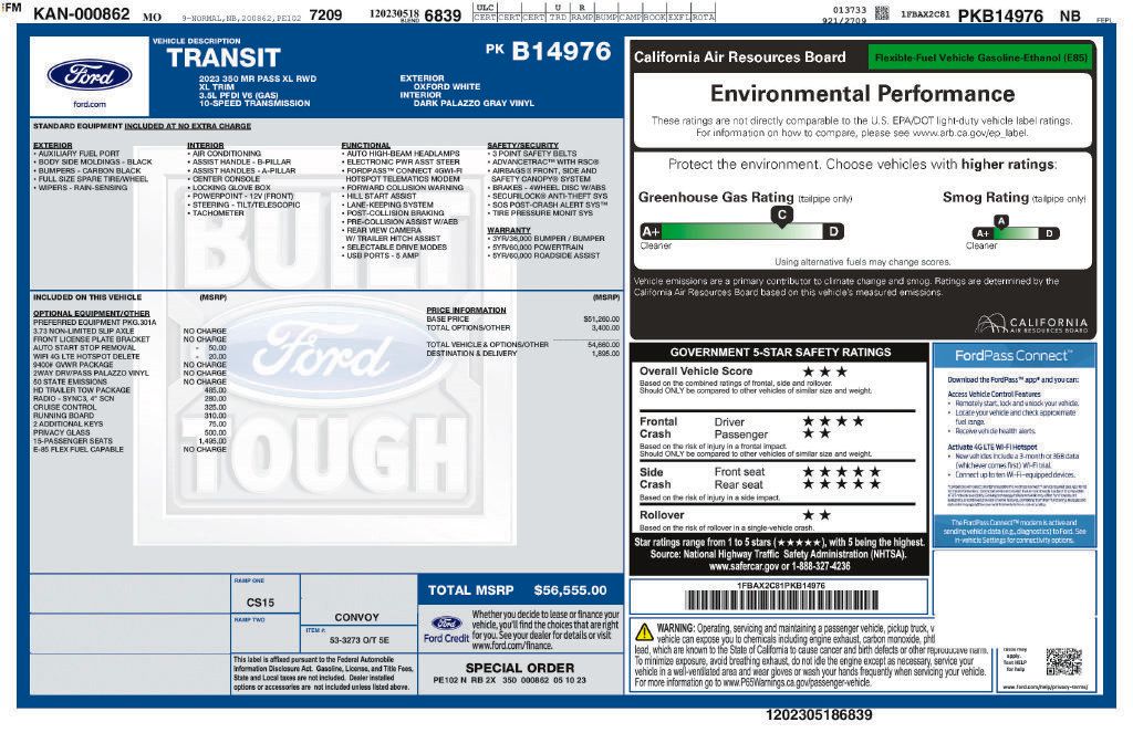 Used 2023 Ford Transit 350 XL RWD image 29
