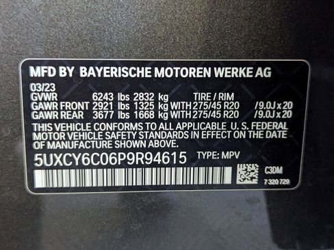 Used 2023 BMW X6 xDrive40i w/ M Sport Package AWD/4WD image 32