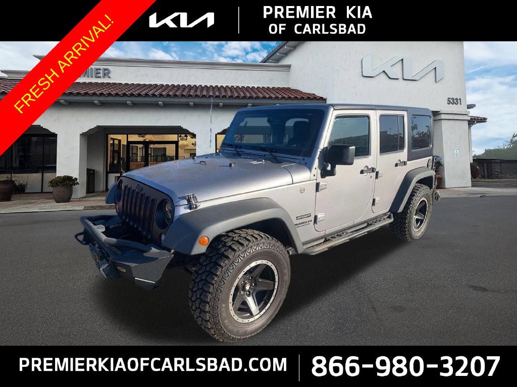 Used 2016 Jeep Wrangler Unlimited Sport w/ Quick Order Package 24S AWD/4WD image 1