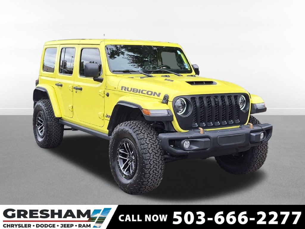 Used 2023 Jeep Wrangler Unlimited Rubicon 392 w/ Trailer Tow Package AWD/4WD image 1