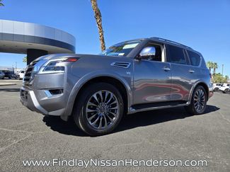 Used 2021 Nissan Armada Platinum w/ Captain's Chairs Package video 2