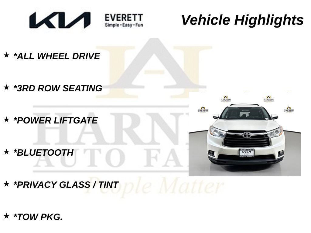 Used 2015 Toyota Highlander Plus AWD/4WD image 9