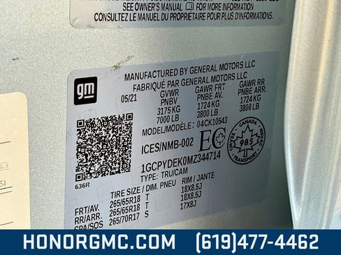 Used 2021 Chevrolet Silverado 1500 LT image 35