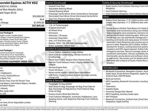 New 2027 Chevrolet Equinox ACTIV AWD/4WD image 4