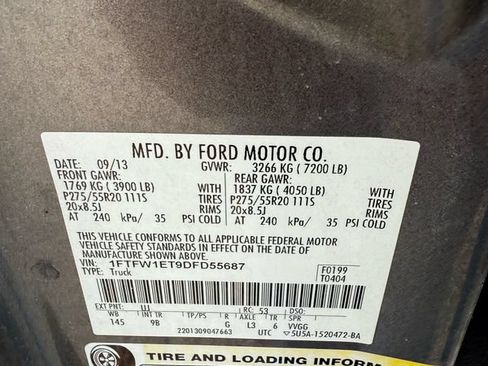Used 2013 Ford F150 Platinum AWD/4WD image 39