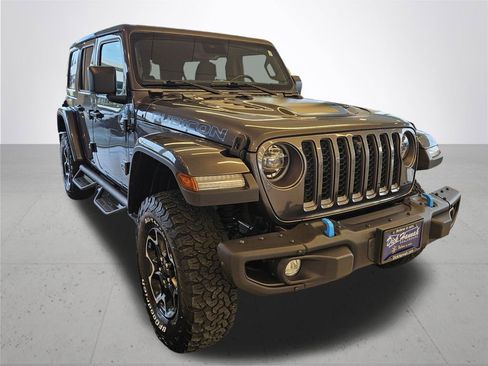 Used 2021 Jeep Wrangler Unlimited Rubicon 4xe w/ Steel Bumper Group image 4