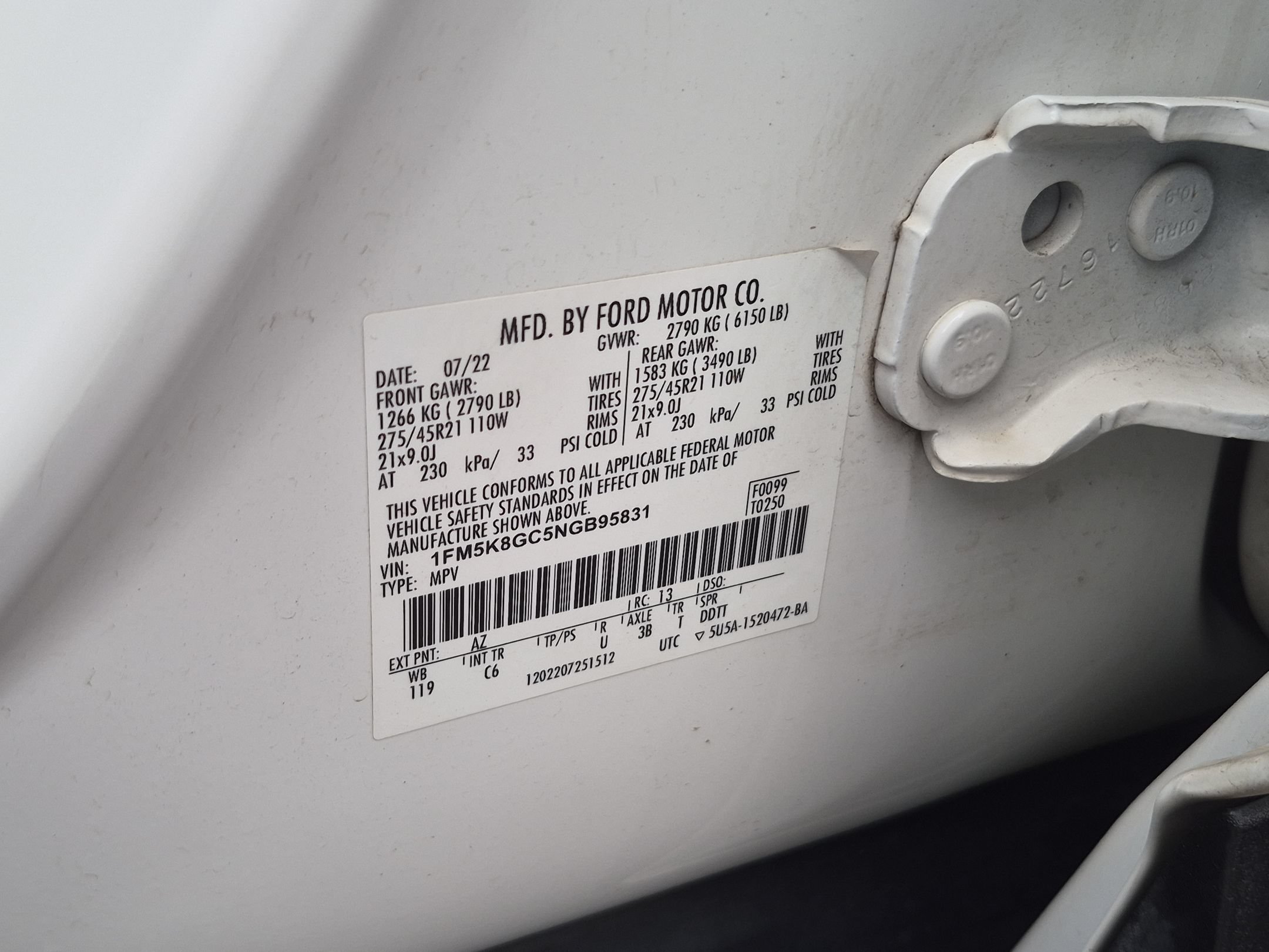 Used 2022 Ford Explorer ST w/ Equipment Group 401A AWD/4WD image 28