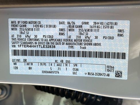 Used 2026 Ford Ranger XLT w/ Technology Package AWD/4WD image 32