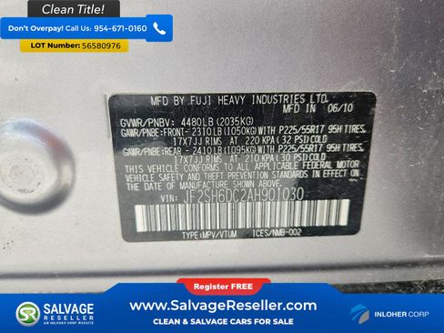 Used 2010 Subaru Forester 2.5X Limited AWD/4WD image 17