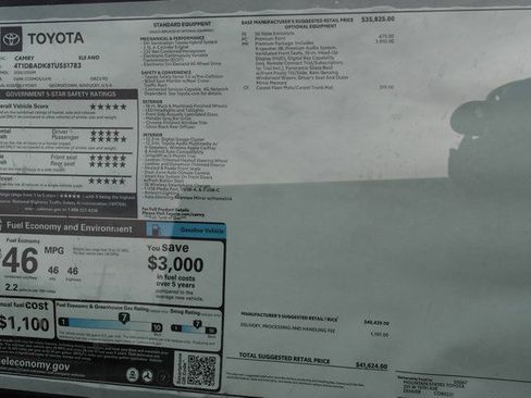 New 2026 Toyota Camry XLE image 15