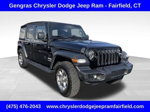 Certified 2020 Jeep Wrangler Unlimited Sport AWD/4WD image 1