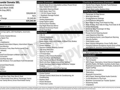 Used 2025 Hyundai Sonata SEL FWD image 6