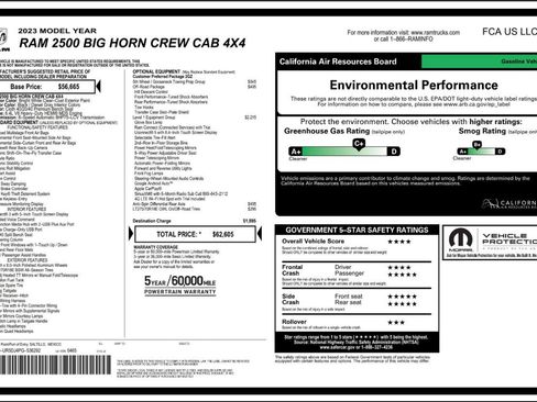 Used 2023 RAM 2500 Big Horn w/ Level 1 Equipment Group AWD/4WD image 4