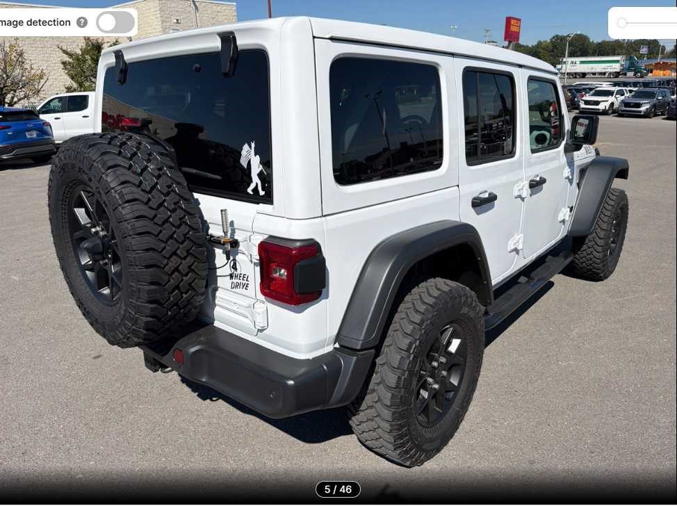 Used 2025 Jeep Wrangler Unlimited Sport AWD/4WD image 5