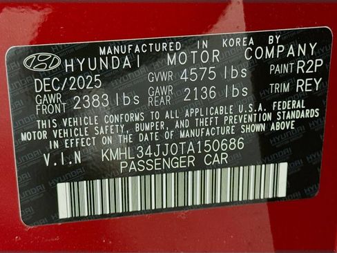 New 2026 Hyundai Sonata SEL FWD image 35
