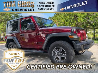 Used 2021 Jeep Wrangler Sport w/ Technology Group