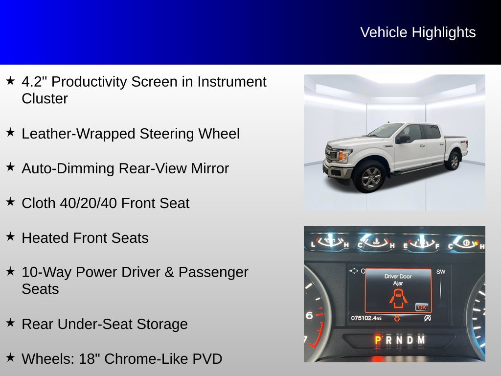 Used 2020 Ford F150 XLT w/ Equipment Group 302A Luxury AWD/4WD image 20